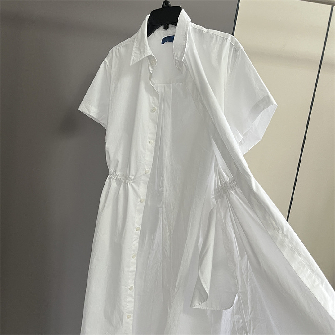 Polo Ralph Lauren Cinch Waist Cotton Shirtdress · A3187 — תמונה 5